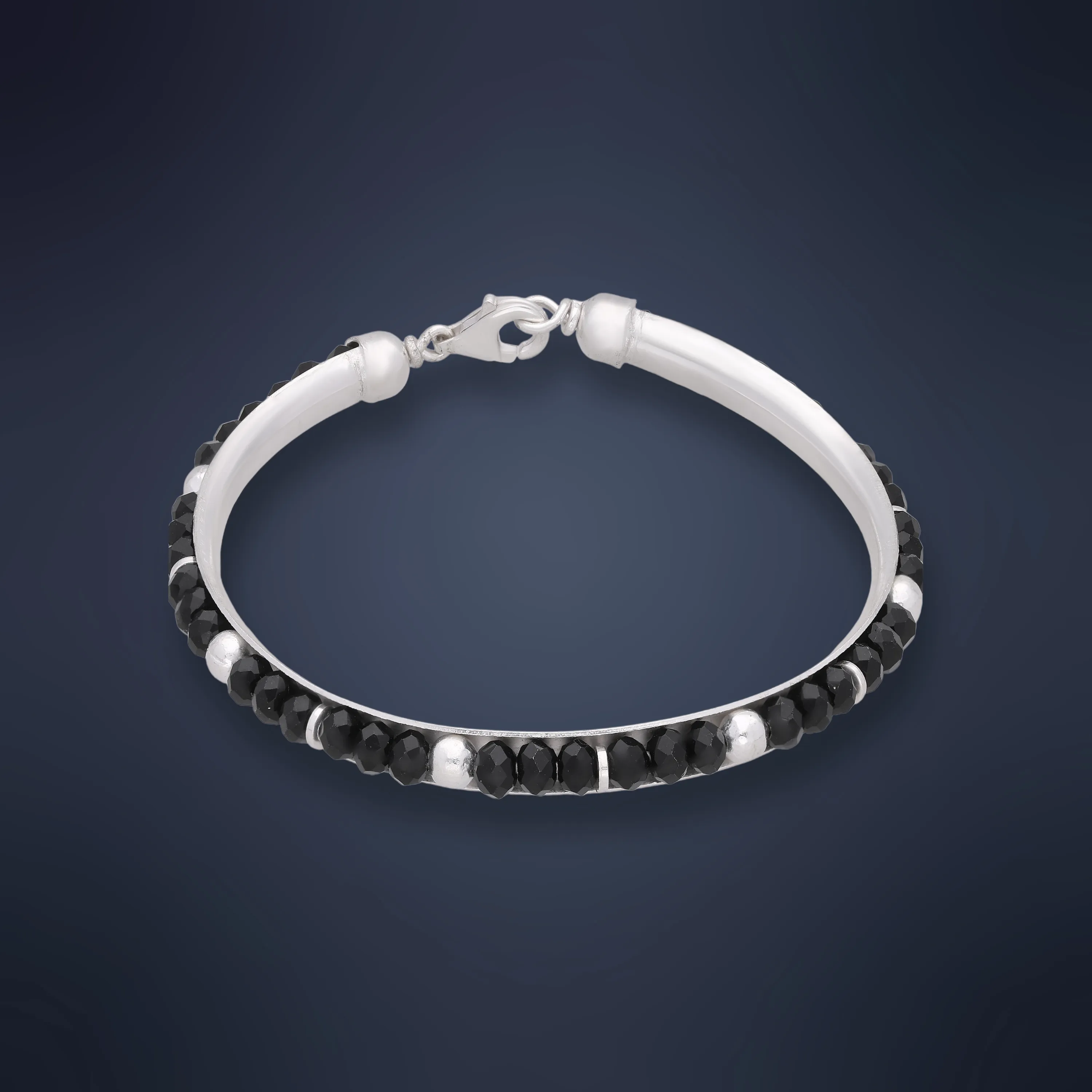 Finely Detailed And Crafted Silver Baby Bangles