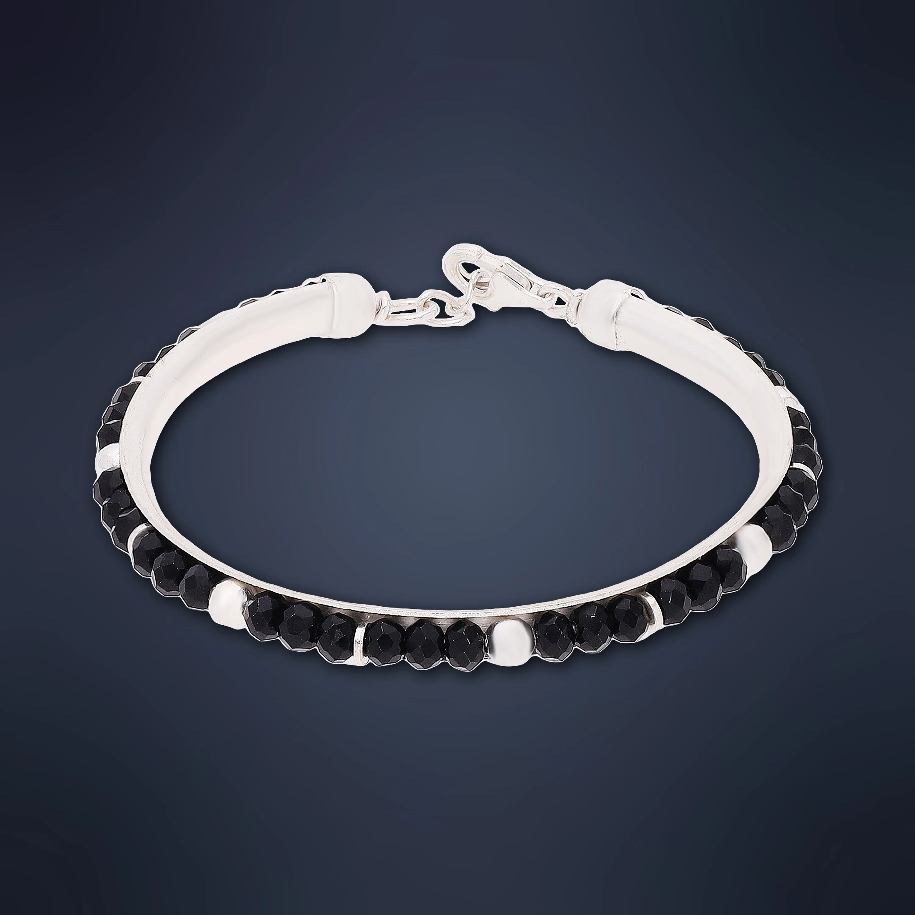 Finely Detailed And Crafted Silver Bangles