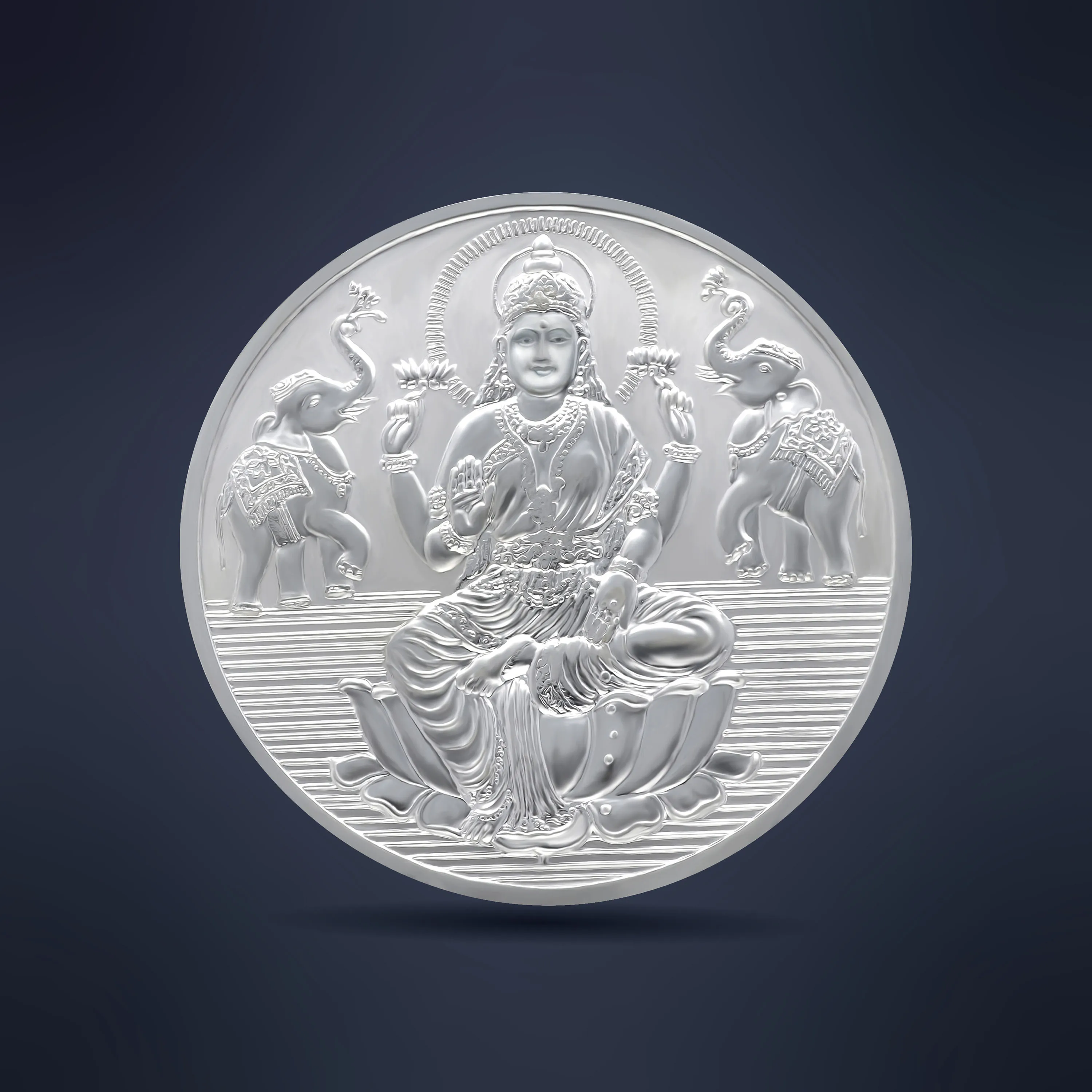 25gm Goddess Lakshmi Silver coin