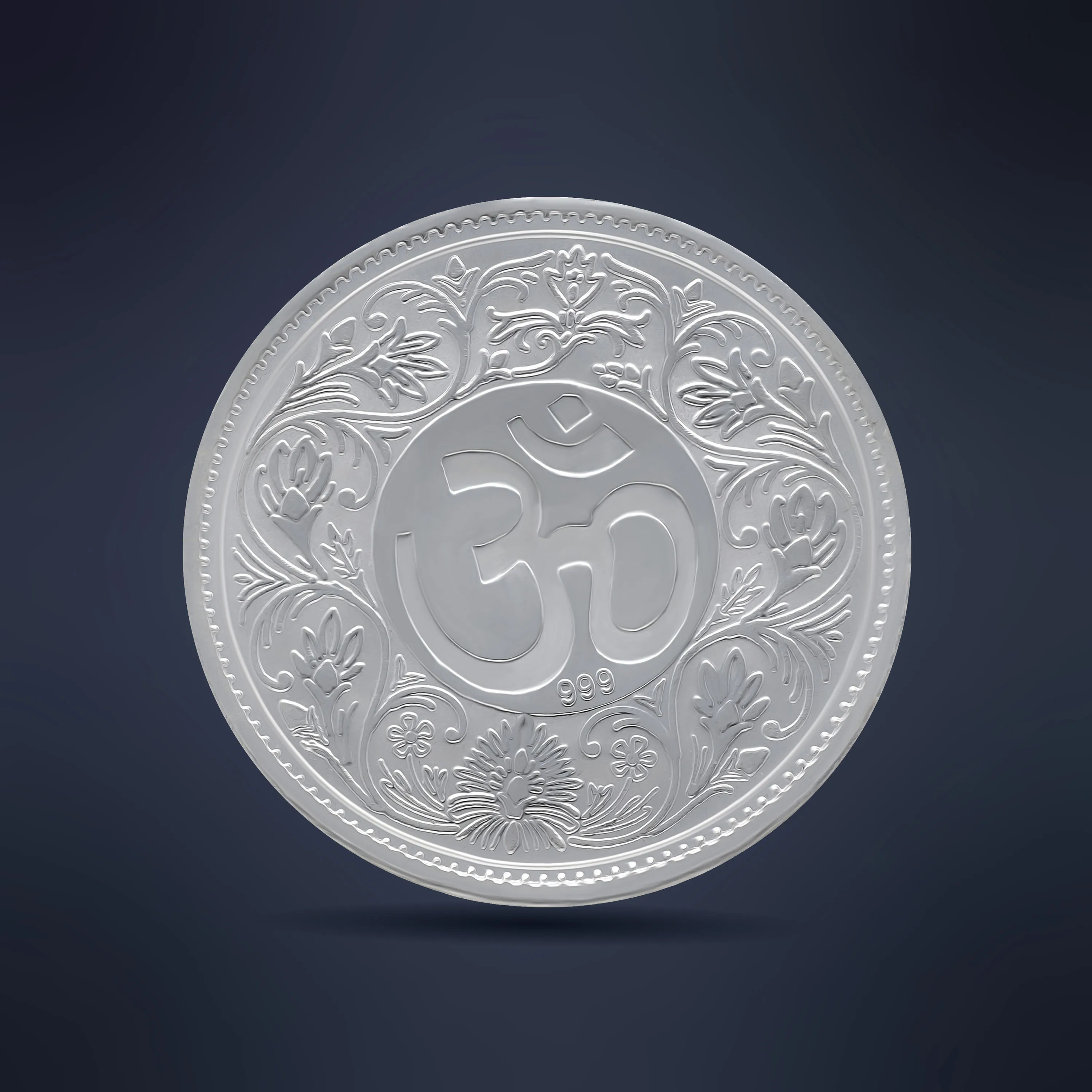 50gm Ganesha Silver coin