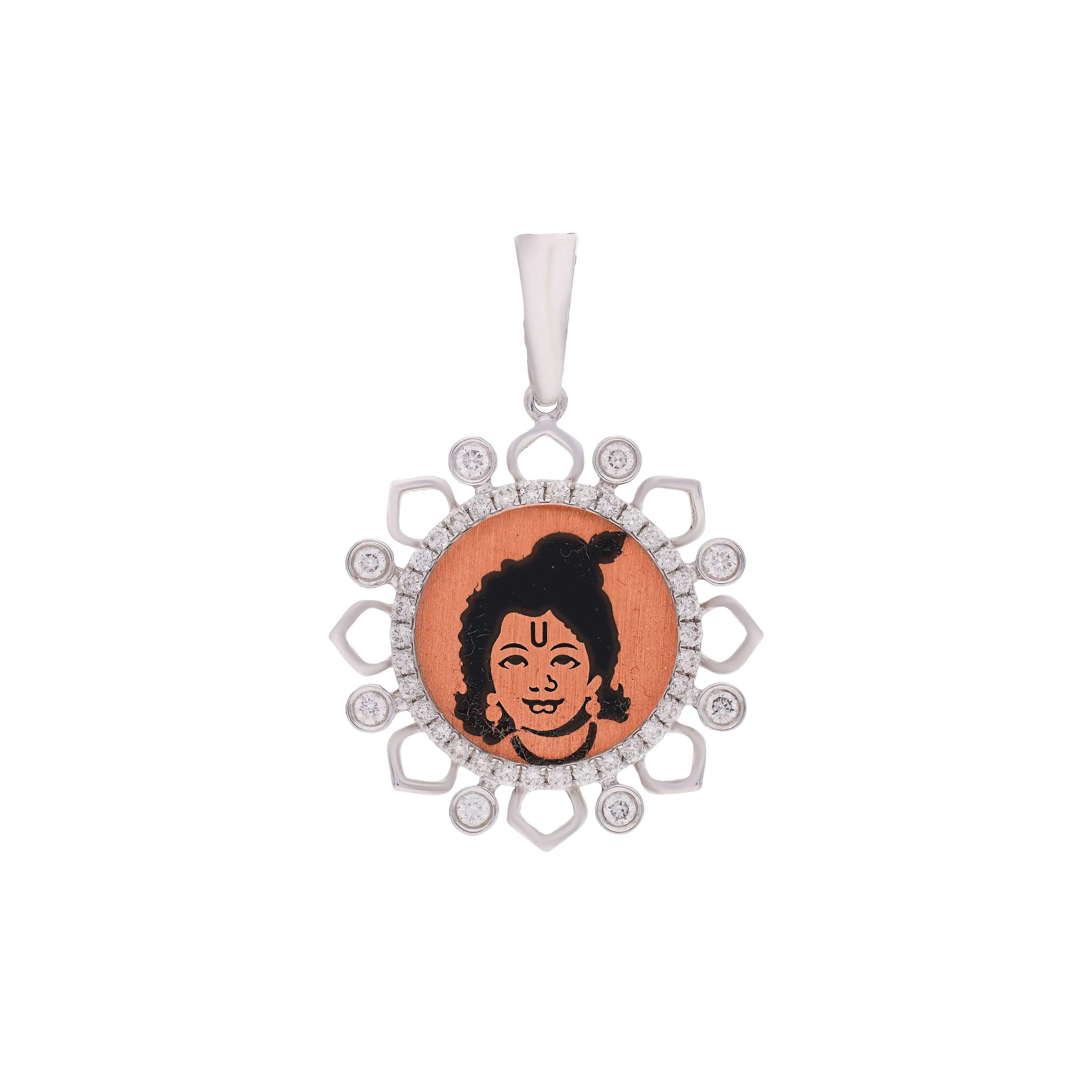 Beautifully Crafted 18KT Diamond Locket