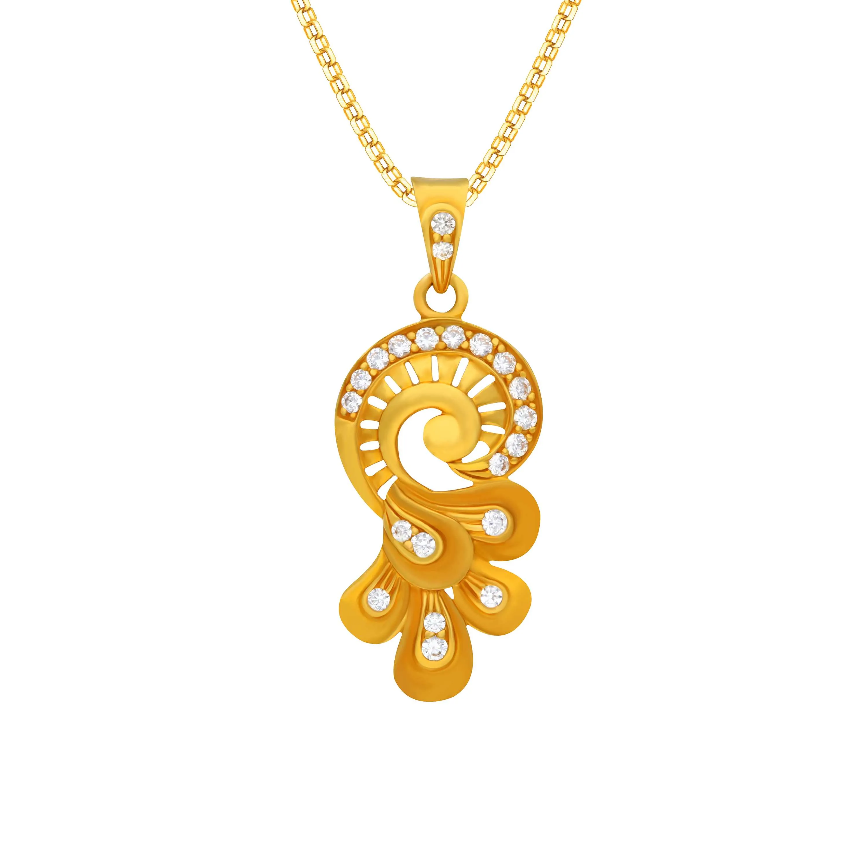  22 KT Yellow Gold Pendant - Women