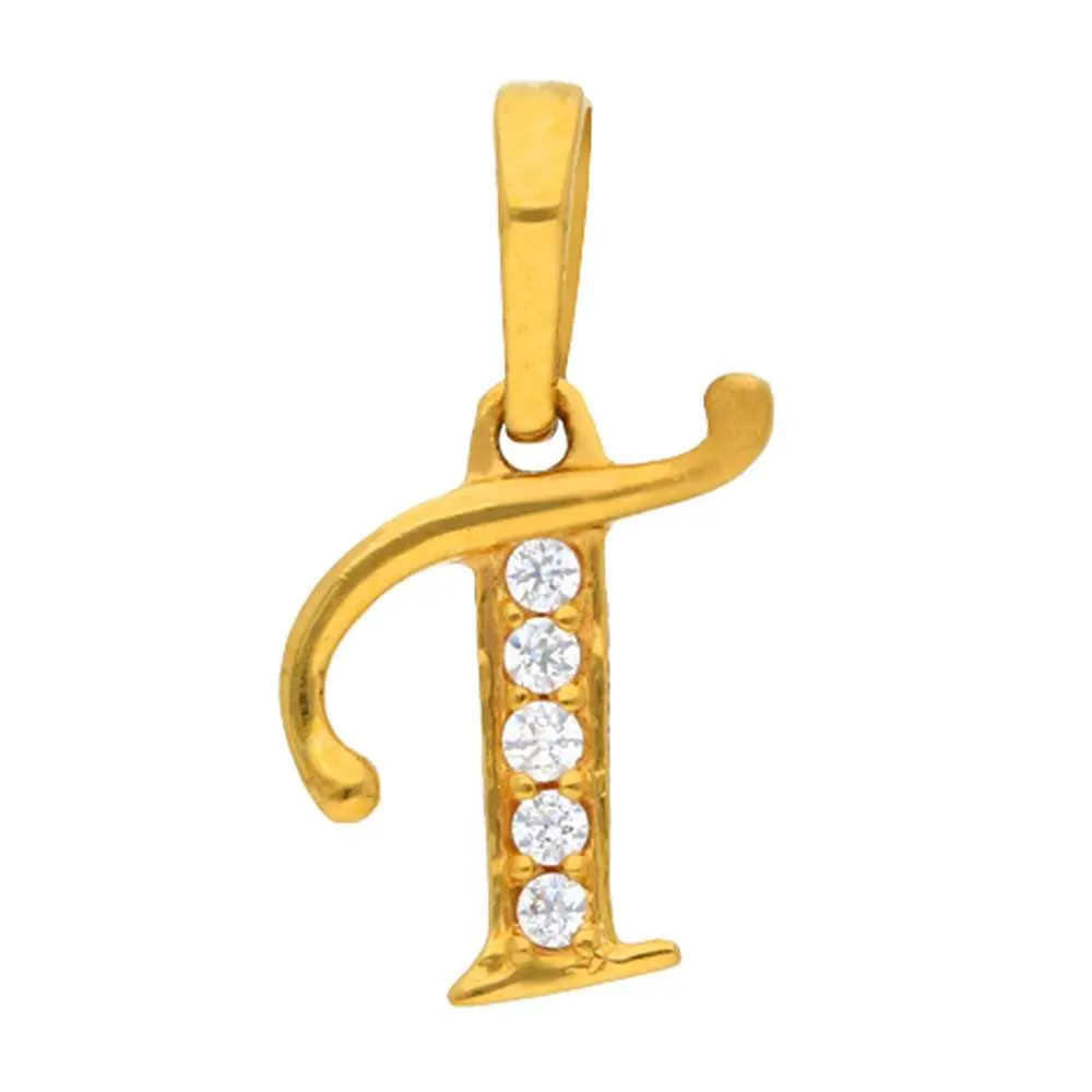  22 KT Yellow Gold Pendant - Women
